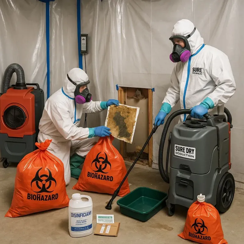 Contaminated Water Handling Protocols process in Midland, MI