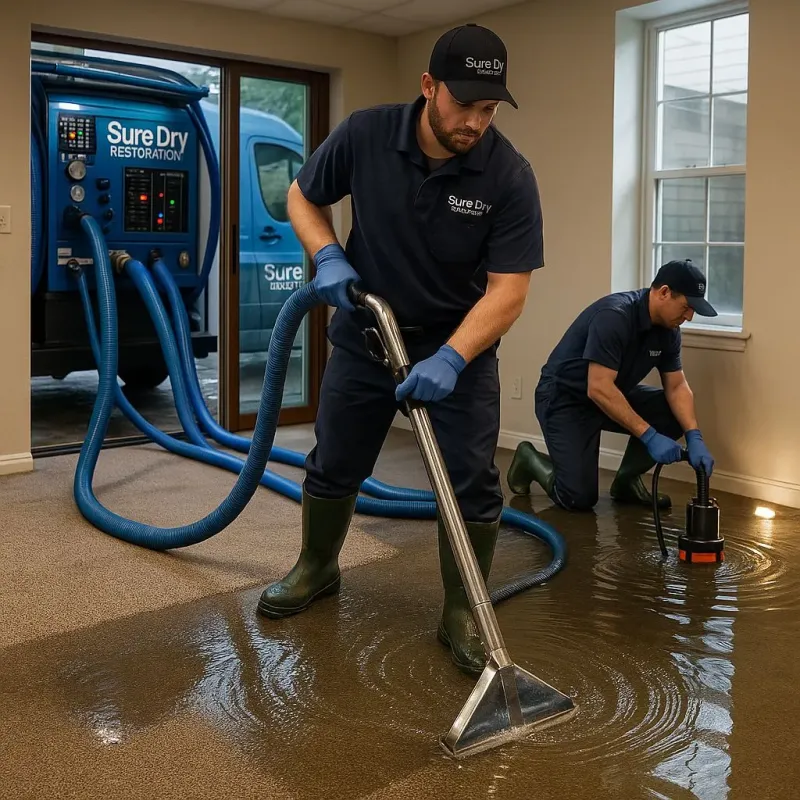 Water Extraction and Removal process in Midland, MI